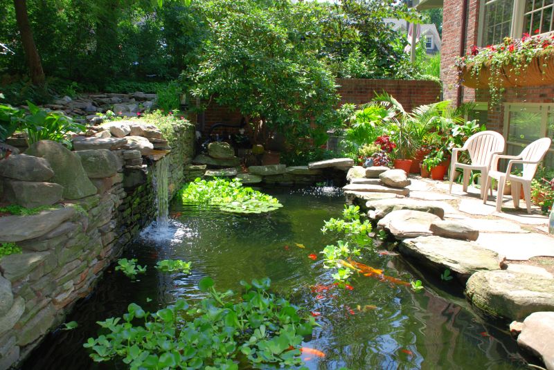 Garden Pond Installation in Ventura County, CA